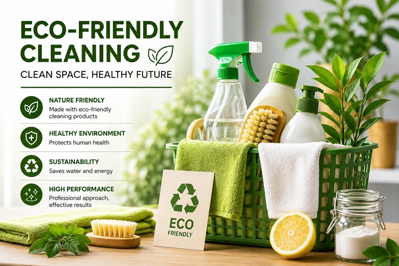 Eco-friendly cleaning and professional cleaning methods